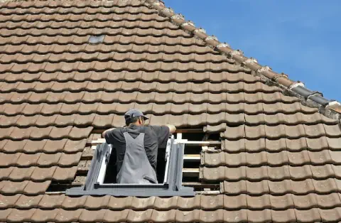 Pose de velux - Bomy